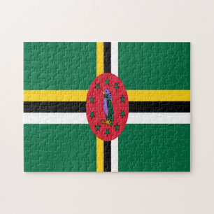 Rompecabezas de la Bandera Dominica