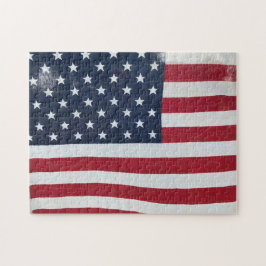 Rompecabezas de la bandera estadounidense