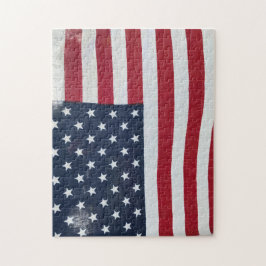 Rompecabezas de la bandera estadounidense