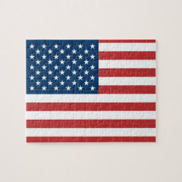 Rompecabezas de la bandera estadounidense