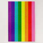Rompecabezas de la bandera gay LGBT arcoiris<br><div class="desc">Rompecabezas de la bandera gay LGBT arcoiris</div>
