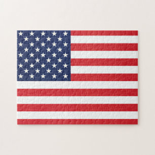 Rompecabezas de la Bandera Patriótica Americana