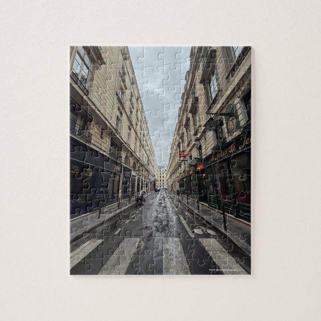 Rompecabezas de la calle de París (Vertical)