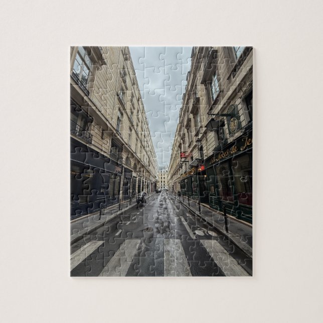 Rompecabezas de la calle de París (Vertical)