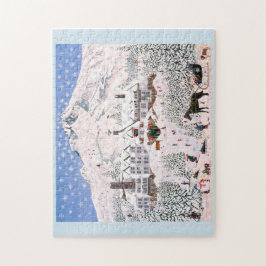 Rompecabezas de la casa de campo del Timberline