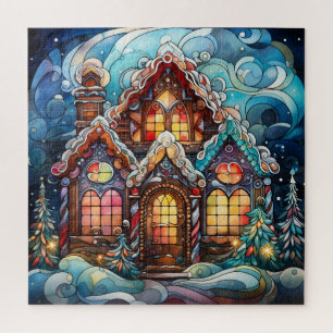 Rompecabezas de la casa del jengibre