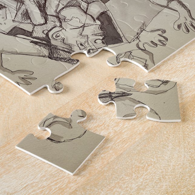 Rompecabezas de la Casa Loca (Lado)