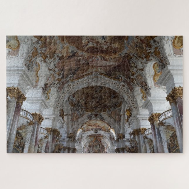 rompecabezas de la catedral barroca (Horizontal)
