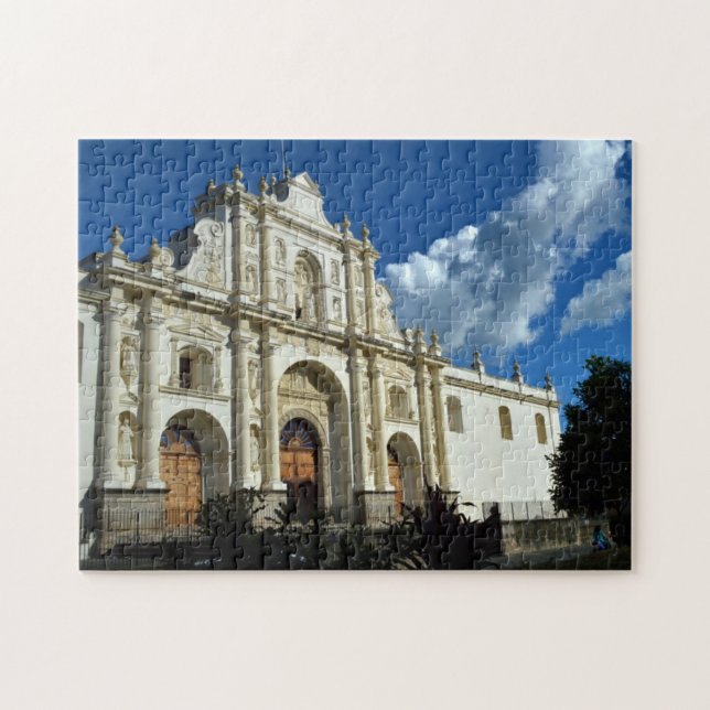 Rompecabezas de la catedral de Antigua (Horizontal)