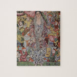 Rompecabezas de la cerveza de Gustavo Klimt<br><div class="desc">Rompecabezas de la cerveza de Gustavo Klimt Fredericke Maria. Pintura al óleo en lona a partir de 1916. La cerveza de Fredericke Maria representa un ejemplo fino del retrato del Japonism exhibido por Klimt más adelante en su carrera. Un gran regalo para las fans de Gustavo Klimt, nouveau del arte,...</div>