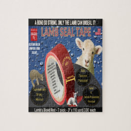 Rompecabezas de la cinta adhesiva de la cortina de