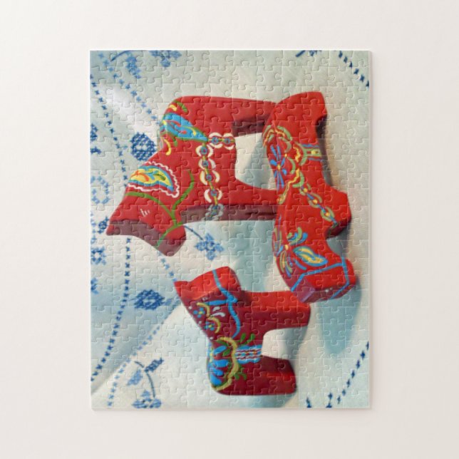 Rompecabezas de la colección de caballos de Dala (Vertical)
