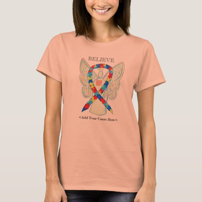 Rompecabezas de la conciencia del autismo Camiseta (Anverso)