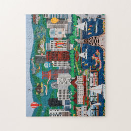 Rompecabezas de la costa de Portland