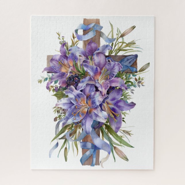 Rompecabezas de la Cruz de Pascua (Vertical)