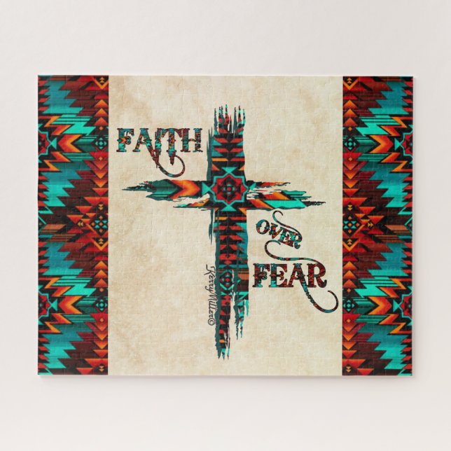 Rompecabezas de la Cruz Suroeste de Jigsaw (Horizontal)