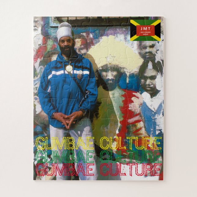 Rompecabezas de la CULTURA GUMBAE, 11" x 14", 252  (Vertical)