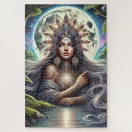 Rompecabezas de la diosa de la luna en el Mayari f