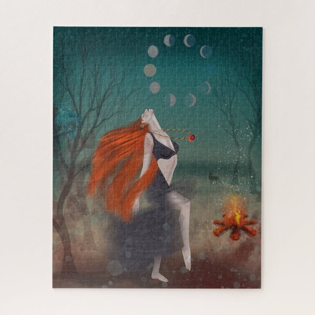 Rompecabezas De La Diosa Pagan, Oráculo Pagan A La (Vertical)