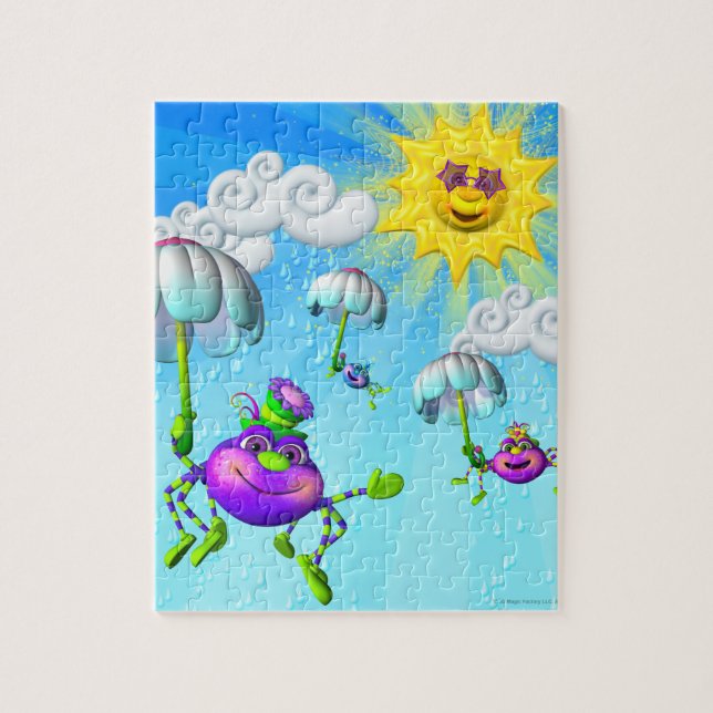 Rompecabezas de la diversión de la araña de Itsy (Vertical)