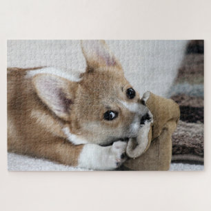 Rompecabezas de la diversión del perrito del Corg