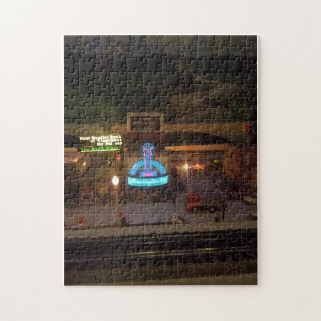 Rompecabezas de la escena del invierno (Vertical)