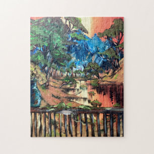 Rompecabezas de la escena del sol