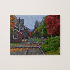 Rompecabezas de la estación de tren de Issaquah