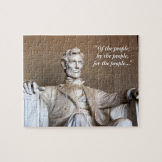 Rompecabezas de la estatua de Lincoln