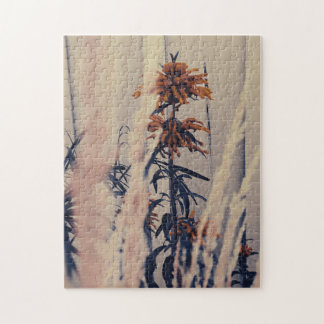 Rompecabezas de la flor del oído del león