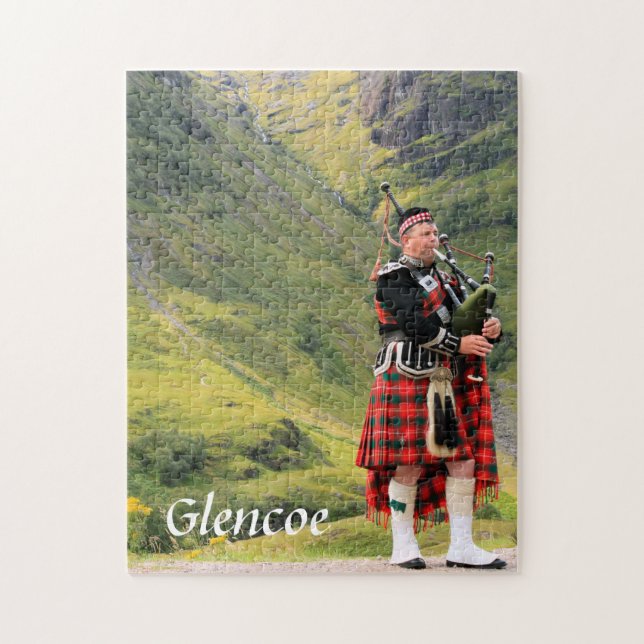 Rompecabezas de la foto de Glencoe (Vertical)