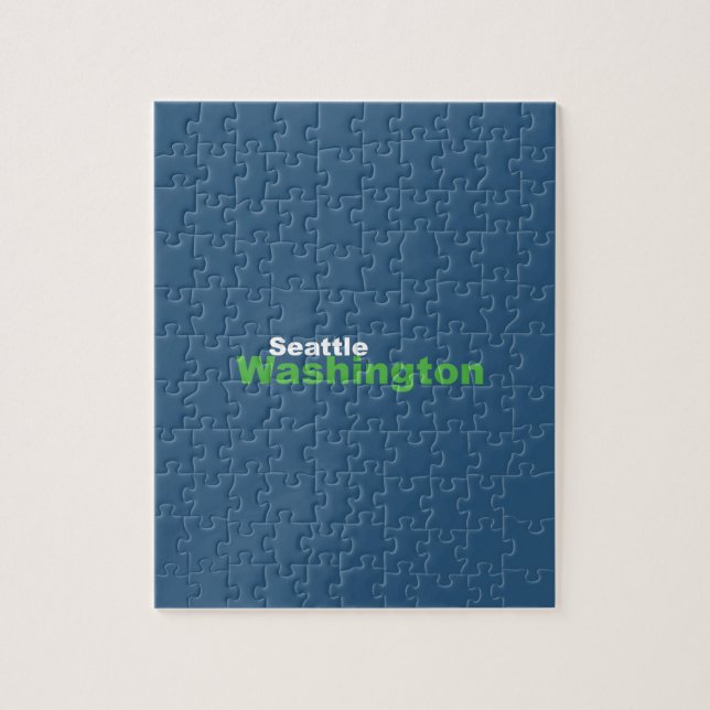 Rompecabezas de la foto de Seattle, Washington (Vertical)