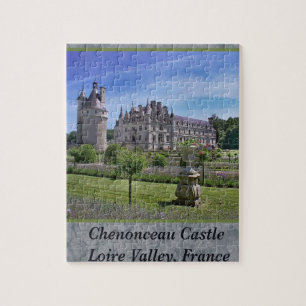 Rompecabezas de la foto del castillo de Chenonceau