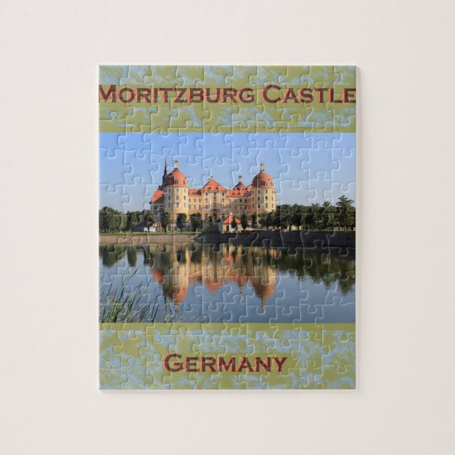 Rompecabezas de la foto del Castillo de Moritzburg (Vertical)