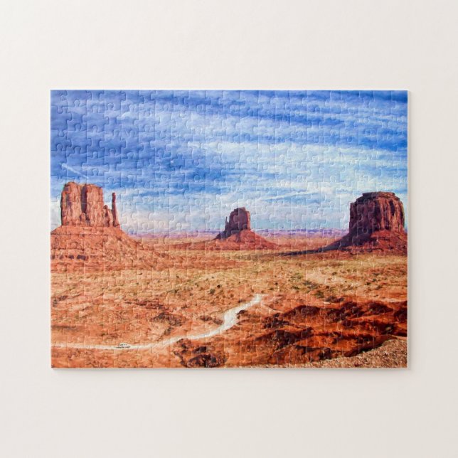 Rompecabezas de la foto del valle del monumento (Horizontal)