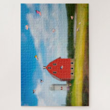 Rompecabezas de la granja de cerdos voladores