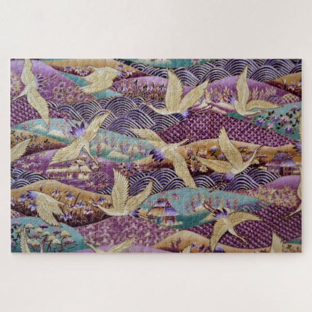 rompecabezas de la grúa de asain (Horizontal)