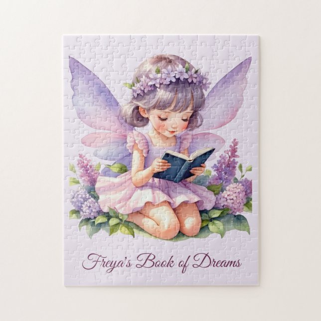 Rompecabezas de la Hada del Libro de Sueños de Fre (Vertical)