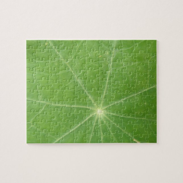 Rompecabezas de la hoja de Nasturtium (Horizontal)