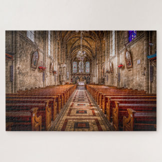rompecabezas de la iglesia medieval