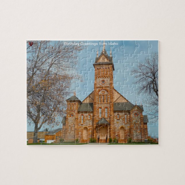 Rompecabezas de la Iglesia Mormona Idaho (Horizontal)