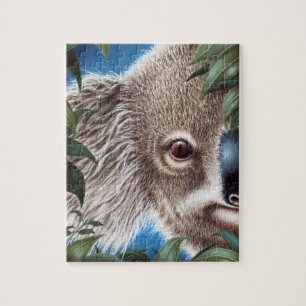 Rompecabezas de la koala de los objetos curiosos