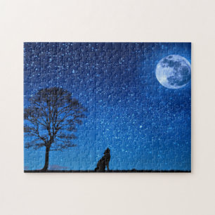 Rompecabezas de la Luna del Lobo