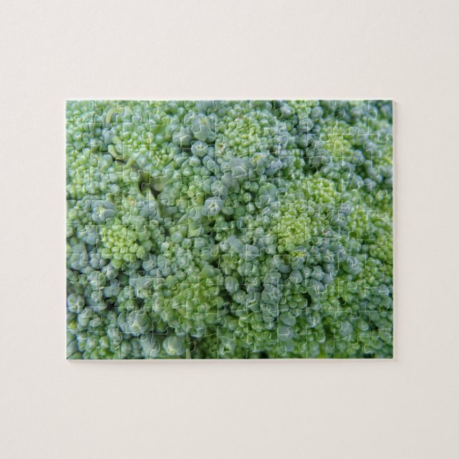 Rompecabezas de la macro de Broccoli (Horizontal)