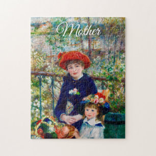 Rompecabezas de la madre y el hijo de Renoir