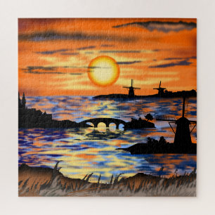 Rompecabezas de la mañana de julio