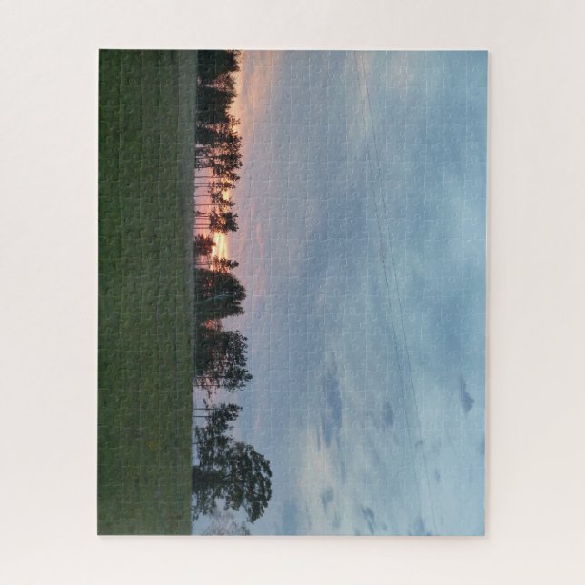 Rompecabezas de la mañana de Michigan (Vertical)