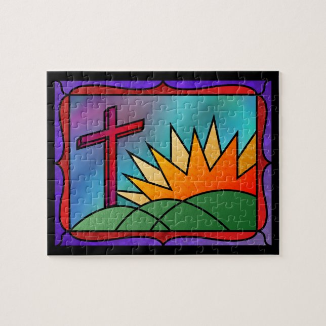 Rompecabezas de la mañana de Pascua (Horizontal)