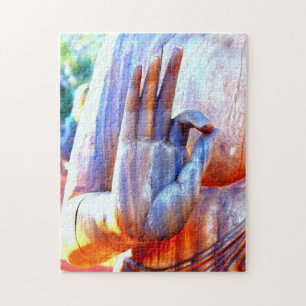 Rompecabezas de la mano de Buda