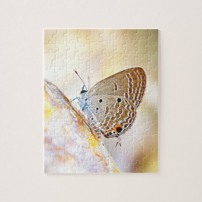 Rompecabezas de la mariposa para un solo o un par (Vertical)